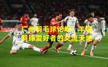 广州羽毛球论坛：羊城羽球爱好者的交流天地